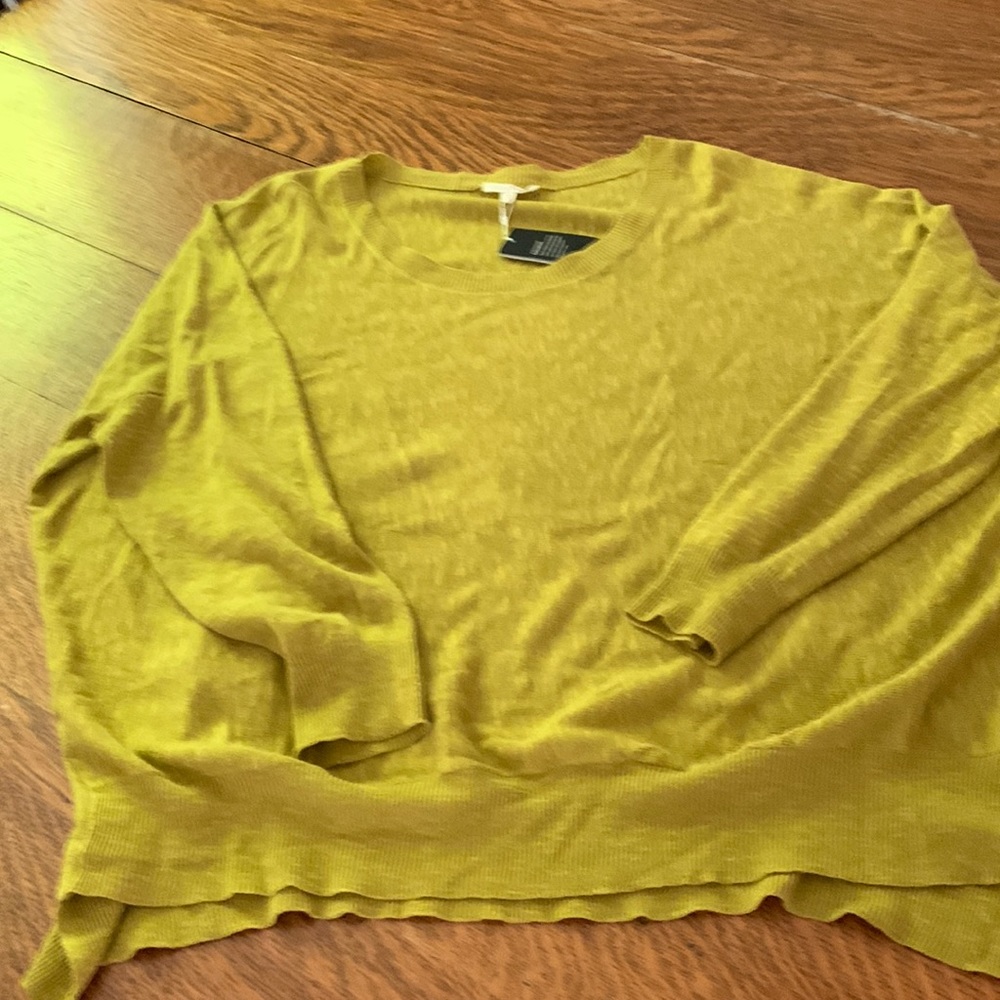 Eileen Fisher NWT linen and cotton sweater